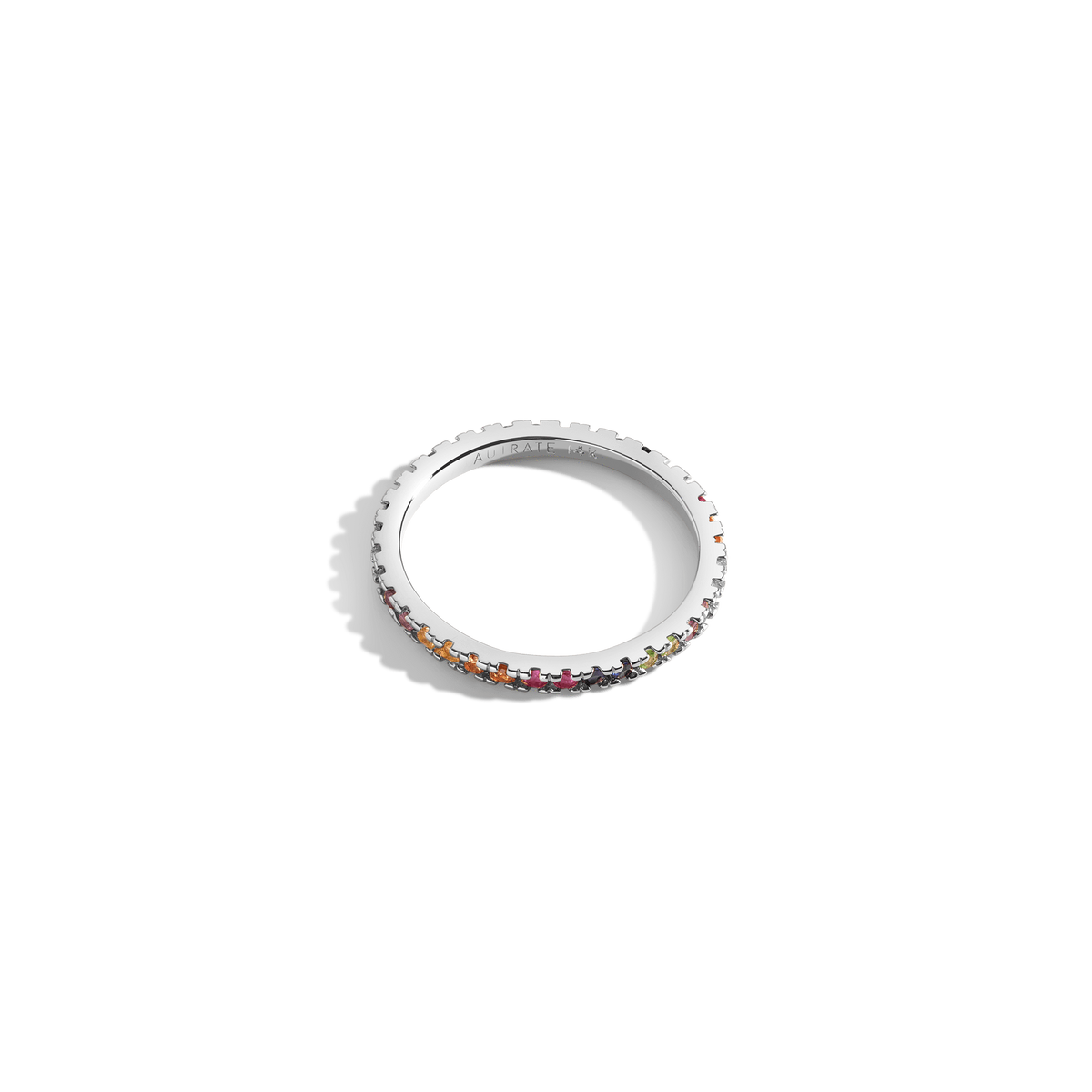 Kaleidoscope Quadricolor Ring White Gold 14K 18K