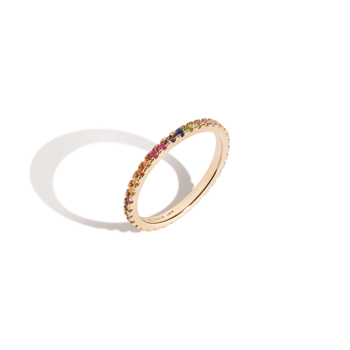 Kaleidoscope Quadricolor Ring Yellow Gold 14K 18K First