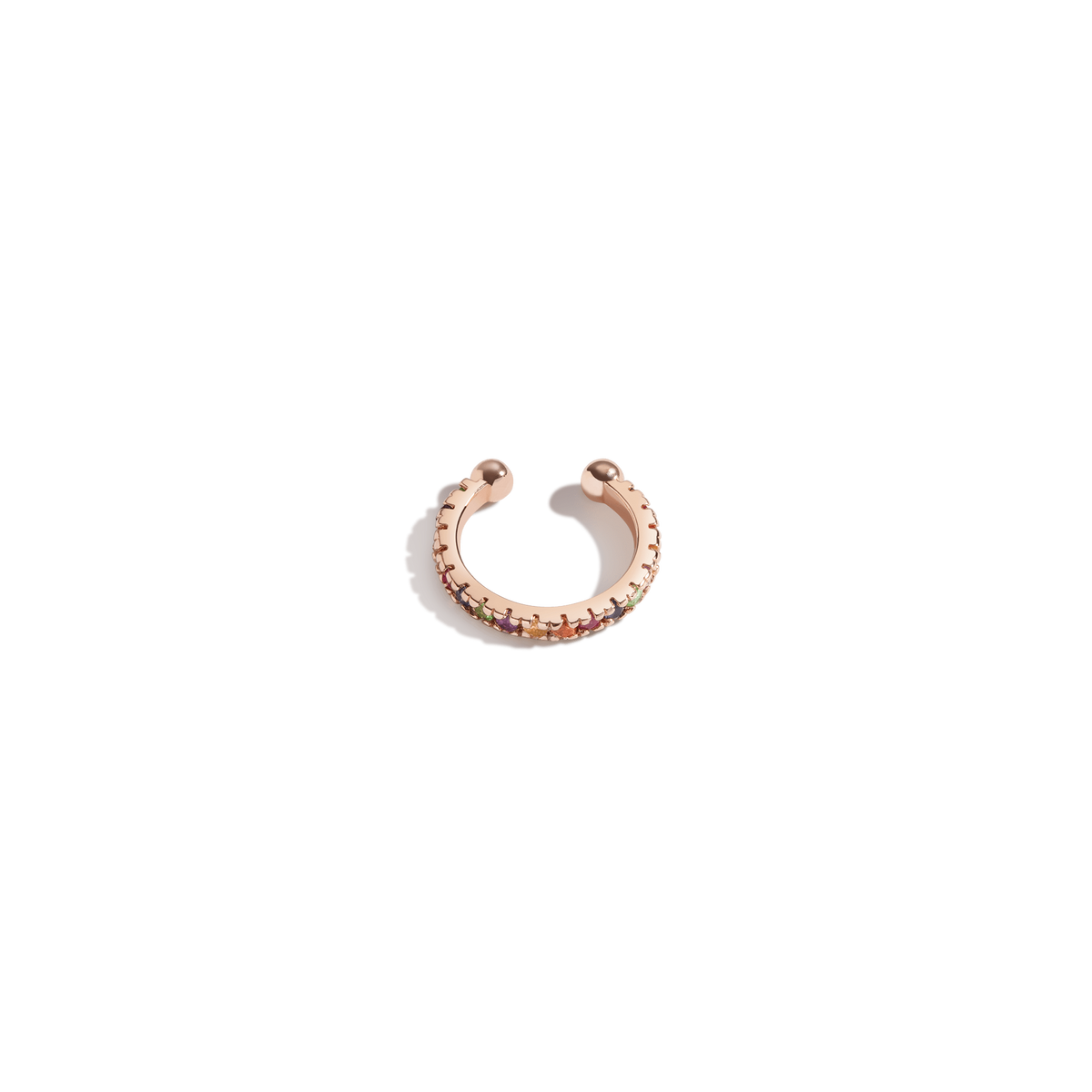 Kaleidoscope Mini Ear Cuff Rose Gold 14K 18K First
