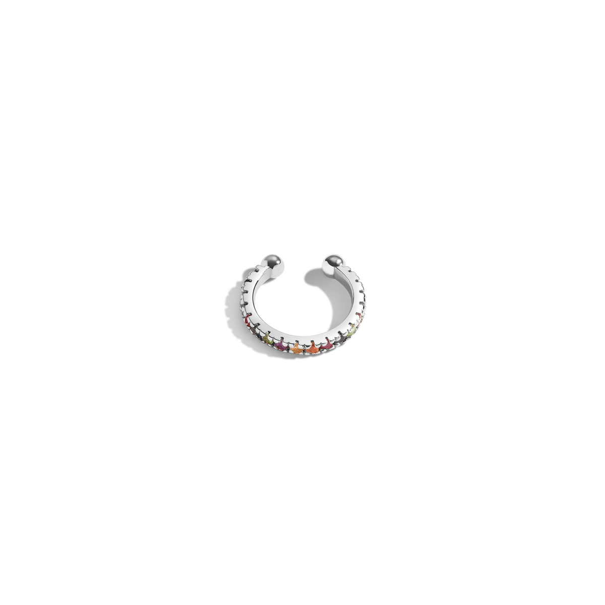 Kaleidoscope Mini Ear Cuff White Gold 14K 18K First