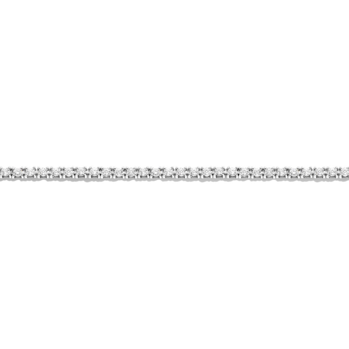 Dazzling Diamond Tennis Bracelet 14K 18K White Gold 6.5in 7in 7.5in Small Medium Large