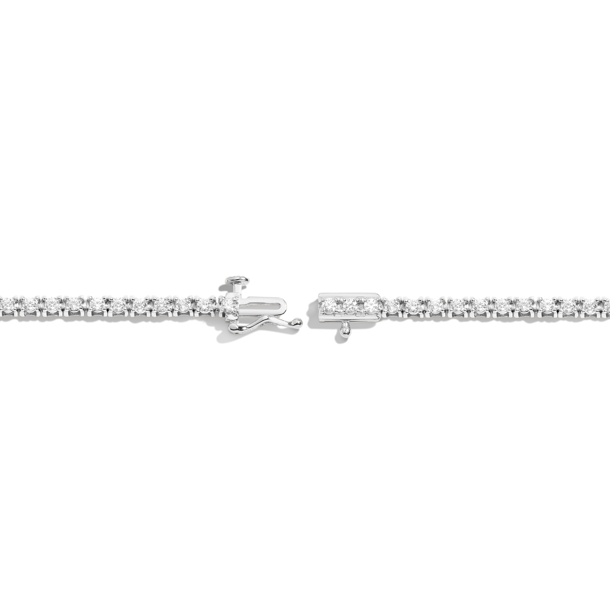 Dazzling Diamond Tennis Bracelet 14K 18K White Gold 6.5in 7in 7.5in Small Medium Large