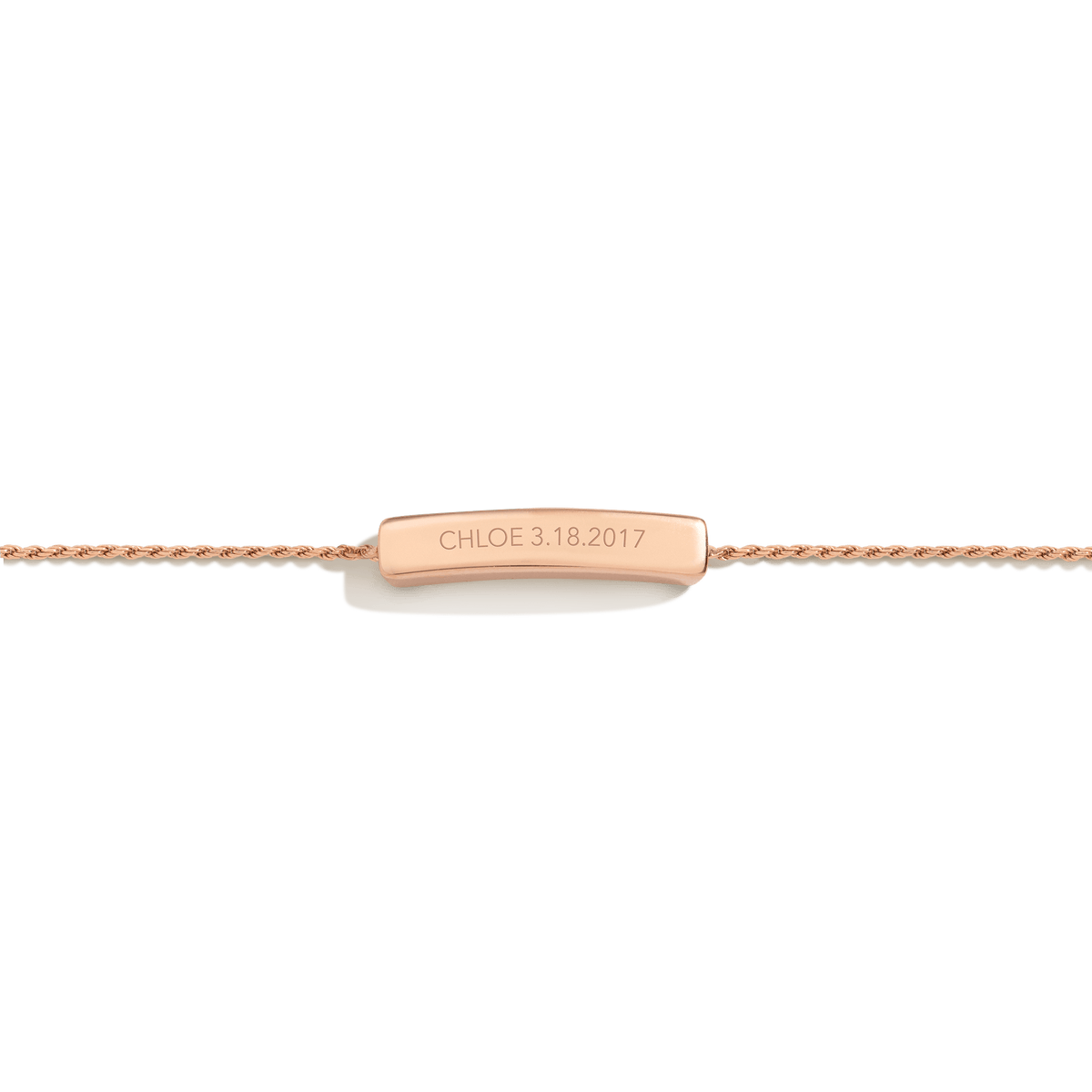 Mini & Me Gold Bar Slider Bracelet Vermeil 14K 18K Rose Gold 8in (~age 0-12Y) 10in (~age 13Y+) First