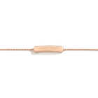 Mini & Me Gold Bar Slider Bracelet
