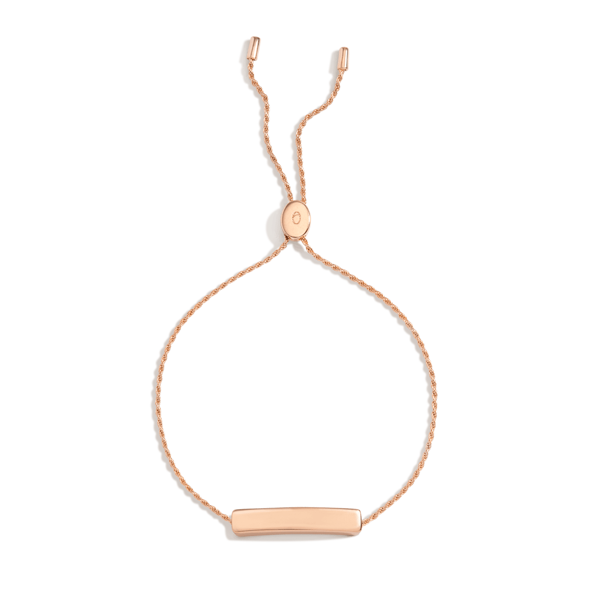 Mini & Me Gold Bar Slider Bracelet Vermeil 14K 18K Rose Gold 8in (~age 0-12Y) 10in (~age 13Y+)