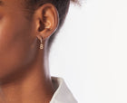 Huggie Earring with Letter