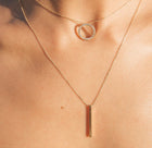 Diamond Circle Necklace