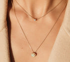 Halo Diamond Opal Pendant