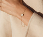 Halo Diamond Opal Bracelet