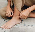 Midi Gold Bar Anklet