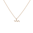 Pave Diamond Zodiac Necklace
