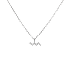 Pave Diamond Zodiac Necklace
