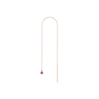 Birthstone Ear Chain Threader