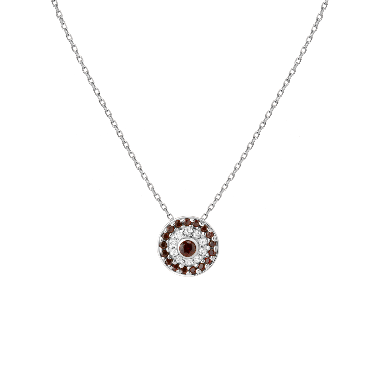 Mommy and Me Heart (Bundle) Mommy and Child Necklaces Set  14K White Gold 18K White Gold First
