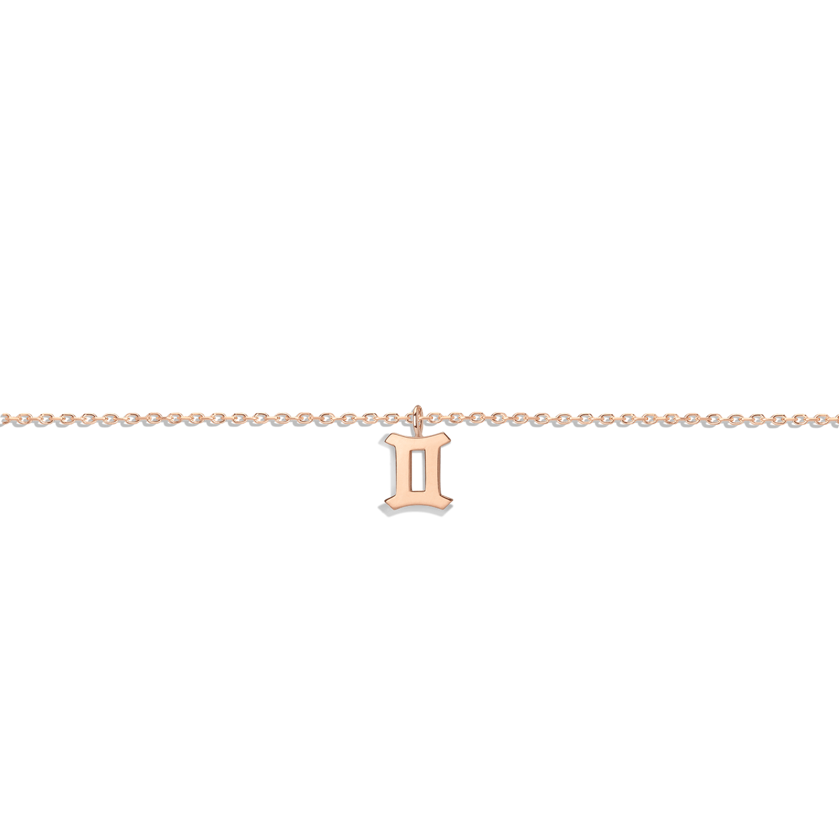 Zodiac Bracelet Gemini Gold Vermeil 14K 18K Rose Gold First