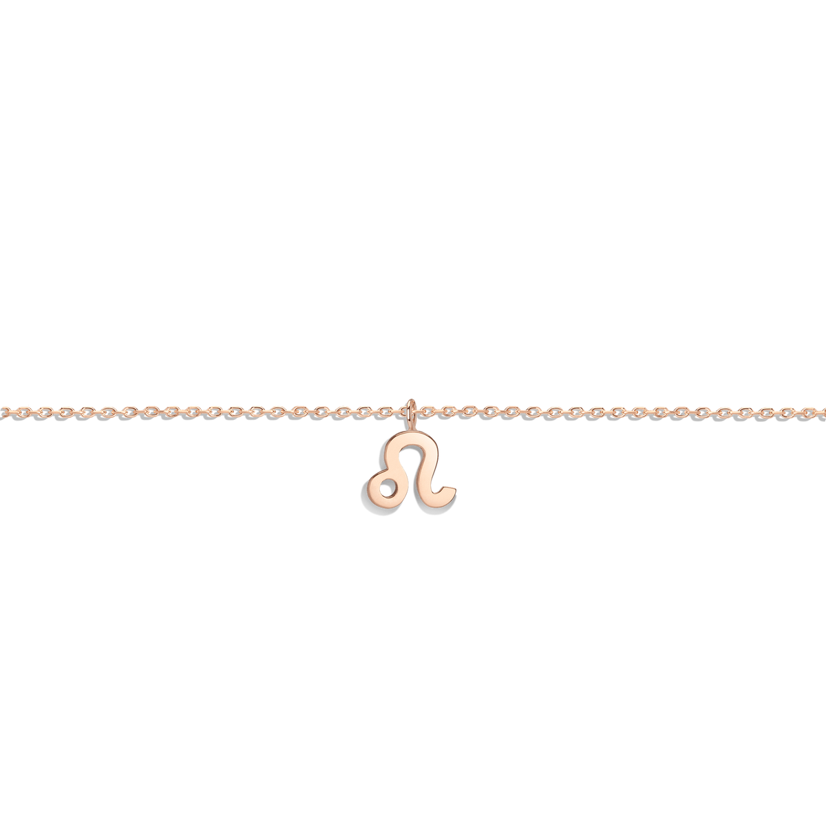 Zodiac Bracelet Leo Gold Vermeil 14K 18K Rose Gold
