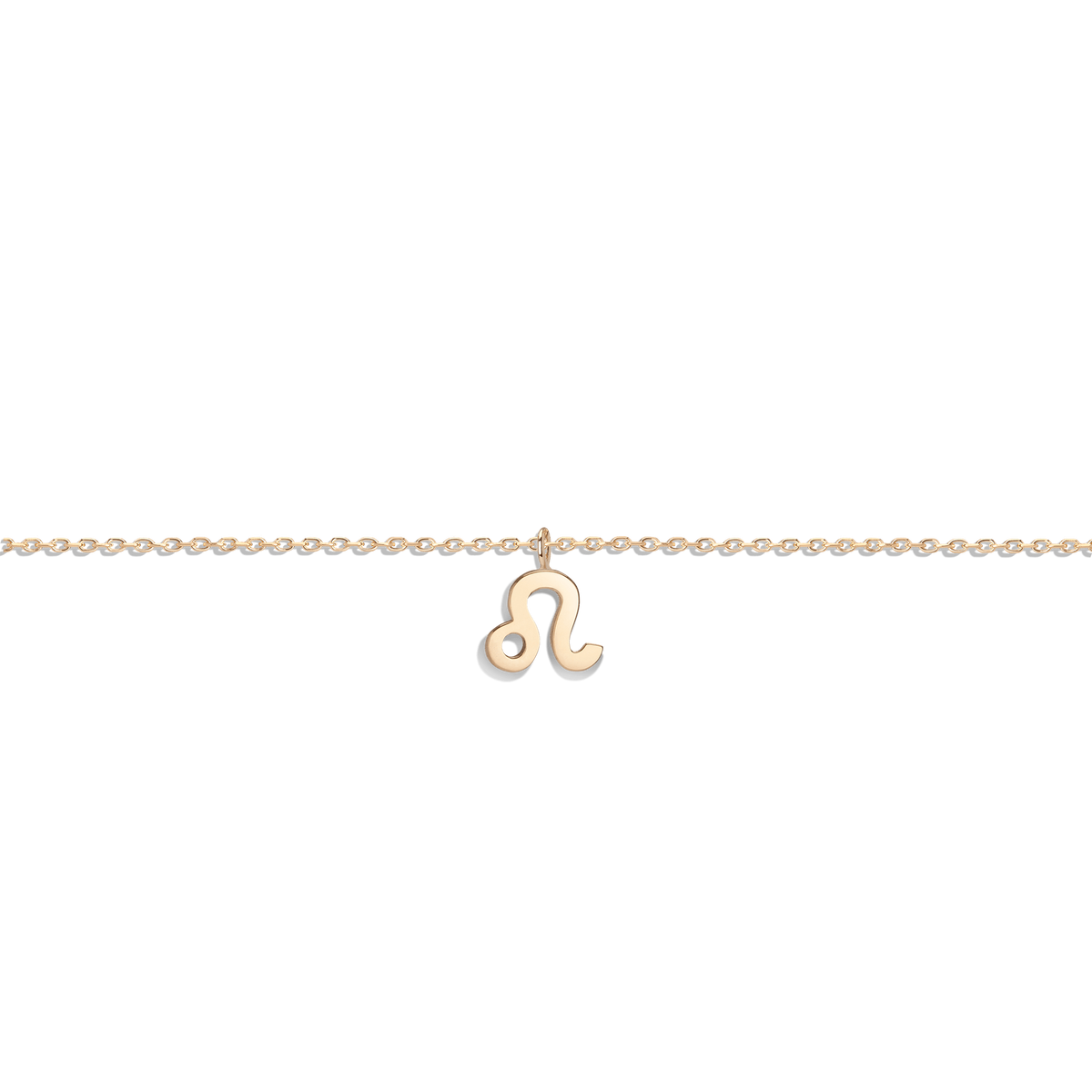 Zodiac Bracelet Leo Gold Vermeil 14K 18K Yellow Gold