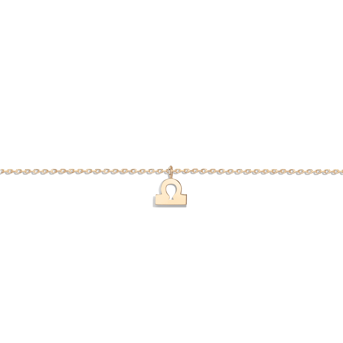 Zodiac Bracelet Libra Gold Vermeil 14K 18K Yellow Gold 