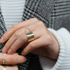 Geometric Square Ring