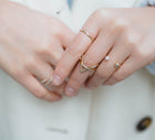 Asymmetric Pearl Ring