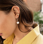 Bold Ear Cuff With Diamonds