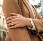 Thick Stackable Twist Ring