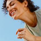 Diamond Bezel Necklace