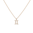 Pave Diamond Zodiac Necklace
