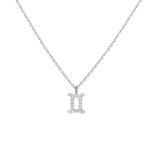 Pave Diamond Zodiac Necklace