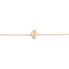 Geometric Hamsa Anklet