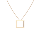 Solid Square Necklace