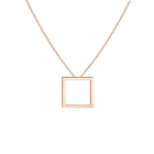 Solid Square Necklace