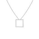 Solid Square Necklace