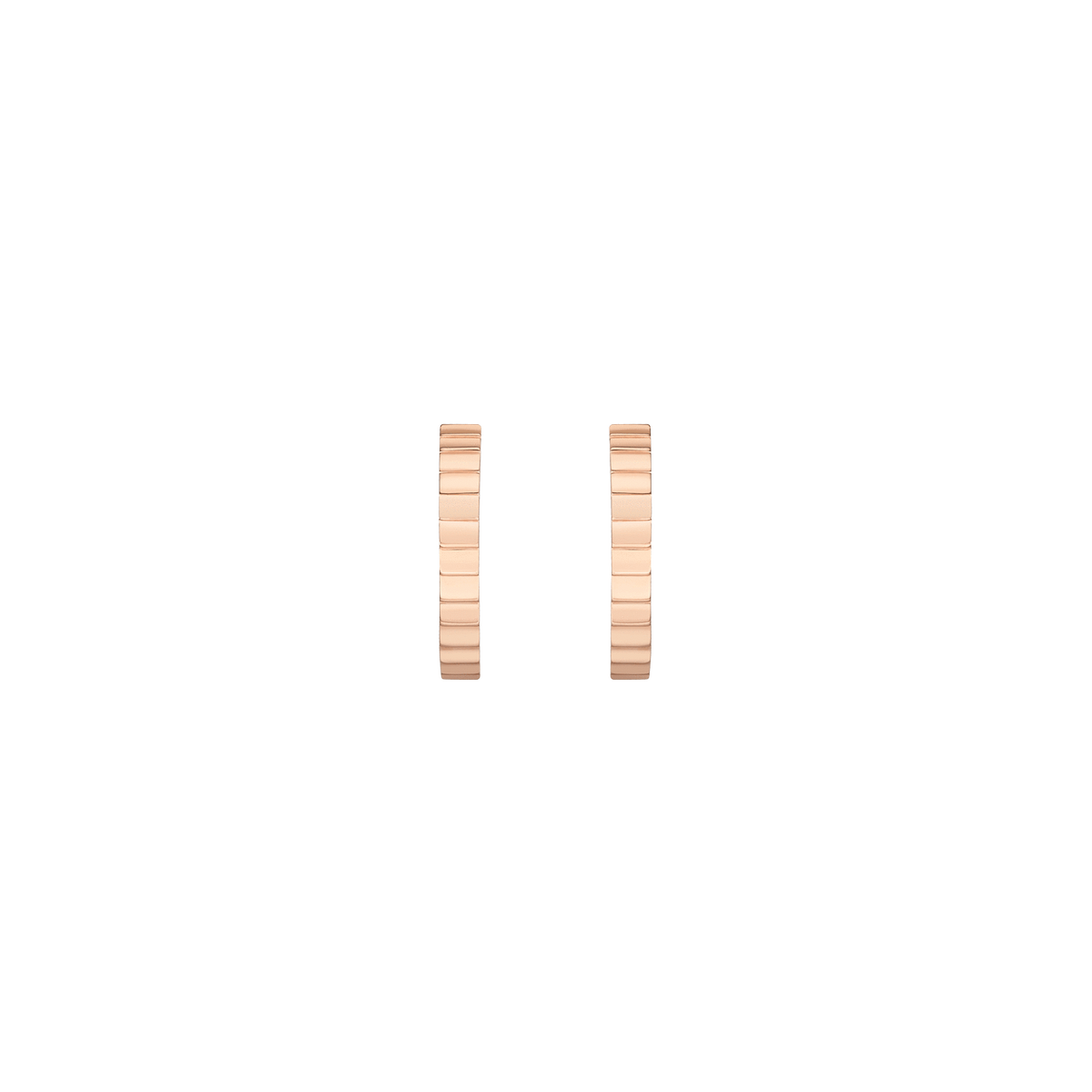 Infinity Hoop Earrings Rose Gold Vermeil 14K Rose Gold 18K Rose Gold Single | Pair