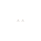 Trillion Cut Diamond Stud Earrings
