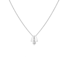 Pave Diamond Hamsa Necklace