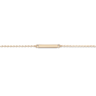 Midi Gold Bar Anklet