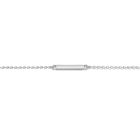 Midi Gold Bar Anklet