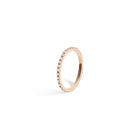 Quadricolor Ring with White Diamonds