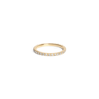 Quadricolor Ring with White Diamonds