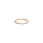 Quadricolor Ring with White Diamonds