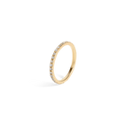 Quadricolor Ring with White Diamonds