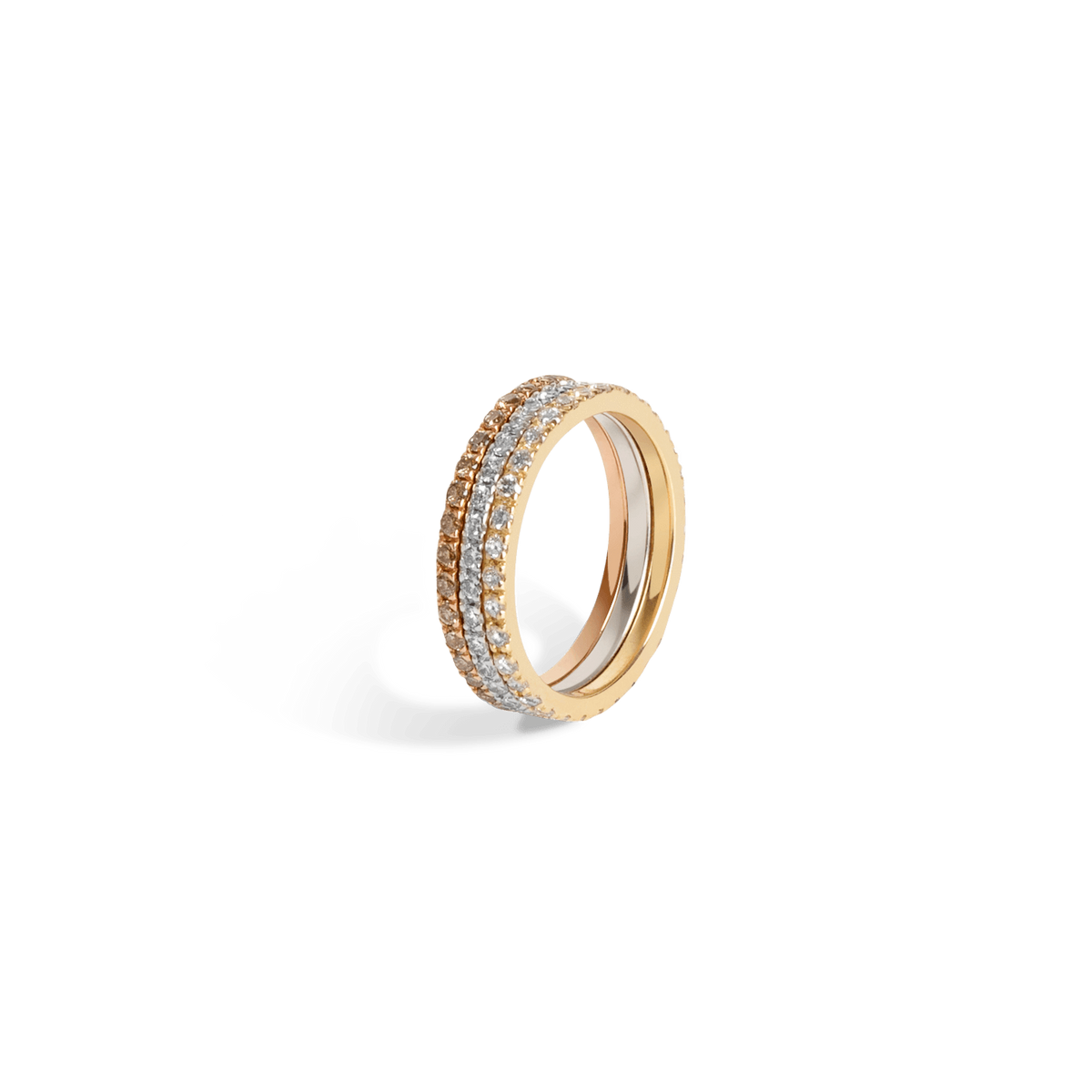 Quadricolor Ring  Half Side