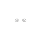 Pave Diamond Zodiac Stud Earrings