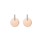 Gold Disk Earring