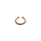 Mini Earcuff with Black Diamonds