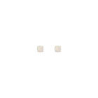 Simple Opal Stud Earrings