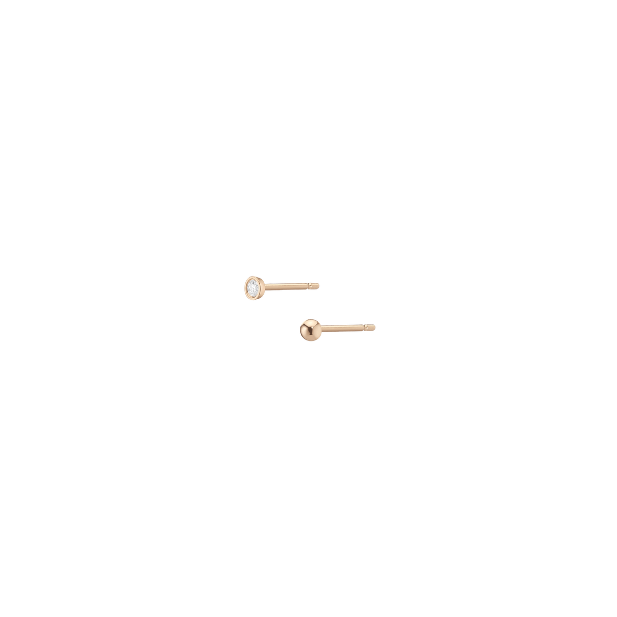 Ellipsis Earring Set Yellow Gold Vermeil 14K 18K First