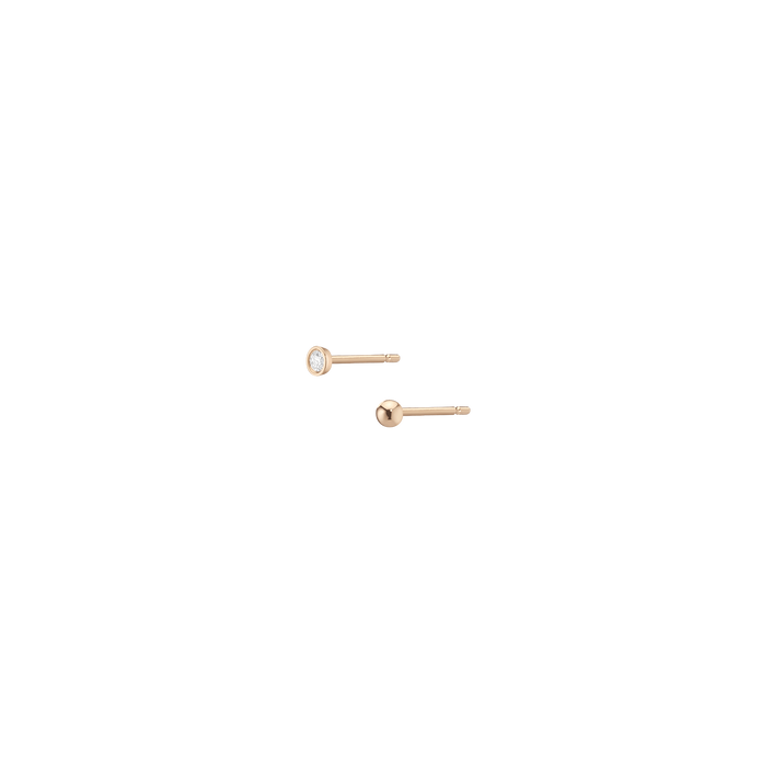 Ellipsis Earring Set Yellow Gold Vermeil 14K 18K First