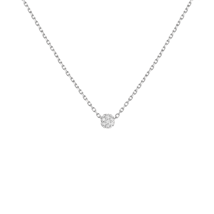 Diamond Ball Pendant White Gold 14K 18K First